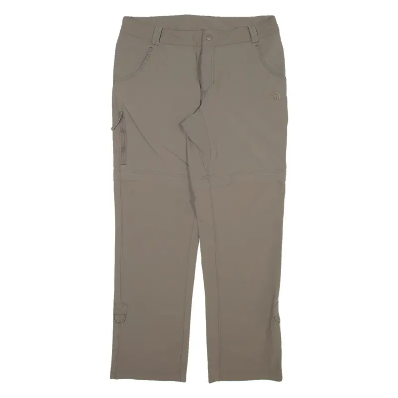 THE NORTH FACE Detachable Legs Womens Trousers Grey Straight Nylon W31 L28