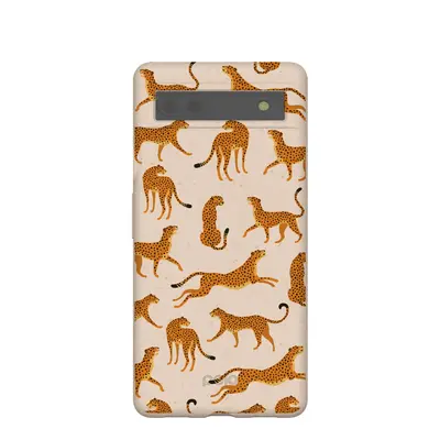 Seashell Wild Cats Google Pixel 6a Case