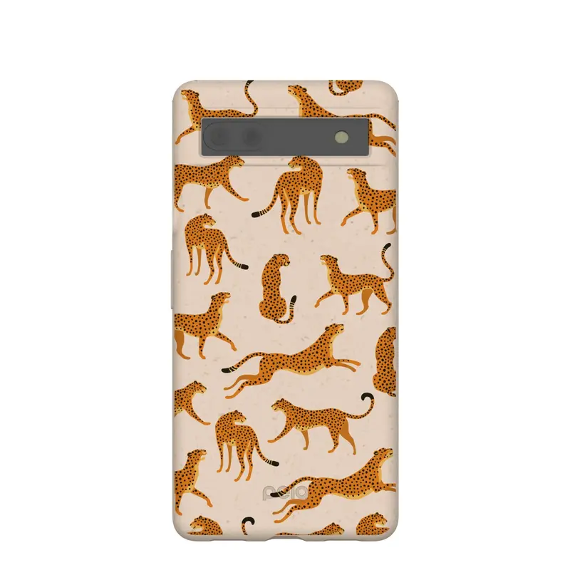 Seashell Wild Cats Google Pixel 6a Case