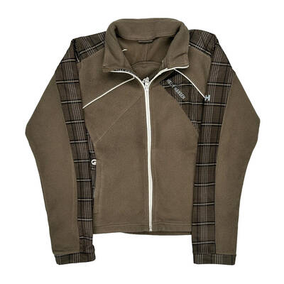 Helly Hansen Fleece Jacket - Small Brown Polyester