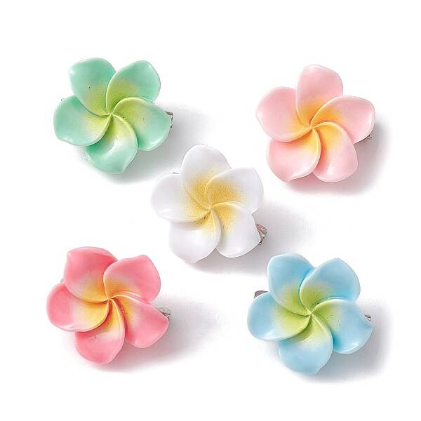 Resin Flower Brooch for Women