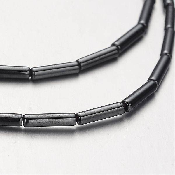 Non-magnetic Synthetic Hematite Bead Strands