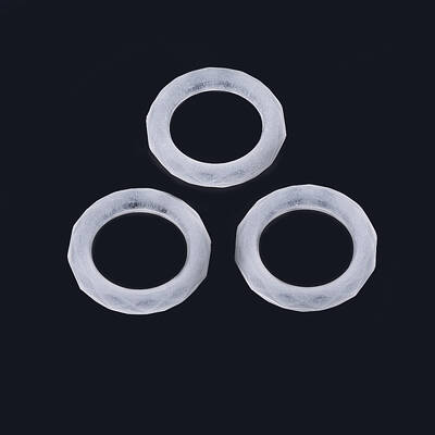 Transparent Frosted Acrylic Linking Rings