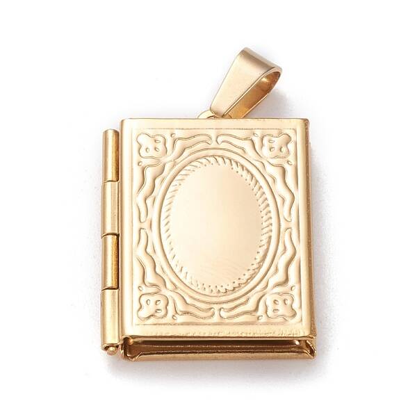304 Stainless Steel Locket Pendants