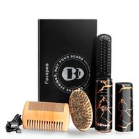 Upgraded Beard Straightener for Men,  Portable Cordless Hair Straightener, Anti-Scald Heated Beard Brush, Electric Hot Comb 3...