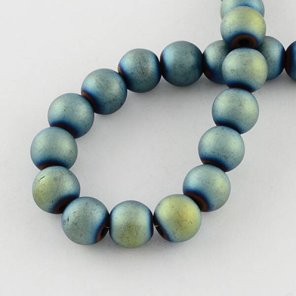 Non-magnetic Synthetic Hematite Beads Strands