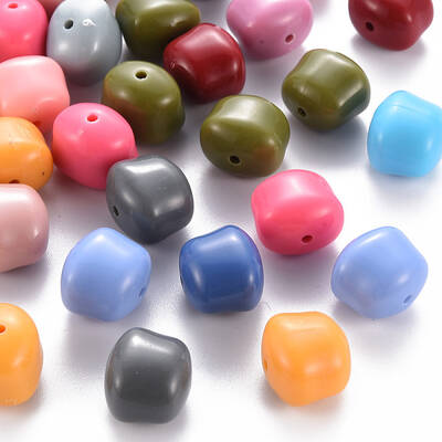 Opaque Acrylic Beads
