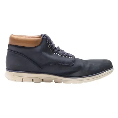TIMBERLAND Chukka Boots Blue Leather Mens UK 10.5