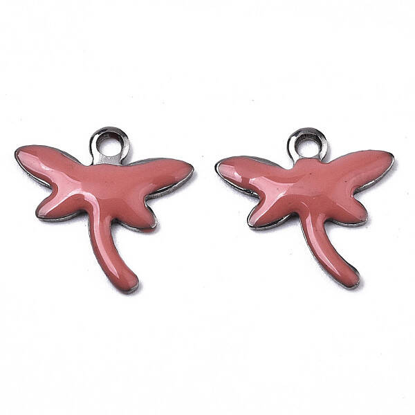201 Stainless Steel Enamel Charms