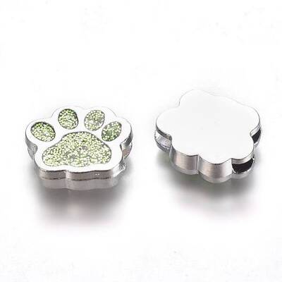 Alloy Enamel Slider Charms