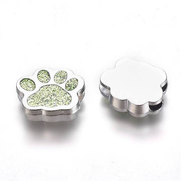 Alloy Enamel Slider Charms