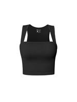 OYV Women's Seamless Basic Tank Tops Sleeveless Square Neck Stretch Tee Shirts