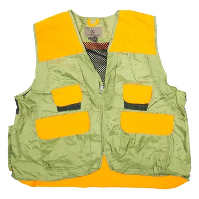 GAME WINNER Mens Gilet Green Nylon 2XL