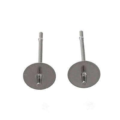 Anti-Tarnish 304 Stainless Steel Stud Earring Findings