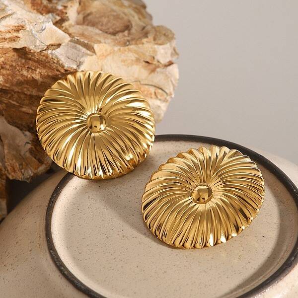304 Stainless Steel Stud Earrings