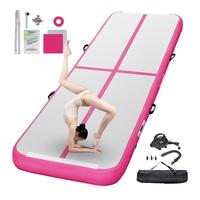 FBSPORT Inflatable Air Gymnastics Mat Training Mats 4/8 inches Thickness Gymnastics Tracks for Home Use/Training/Cheerleading...