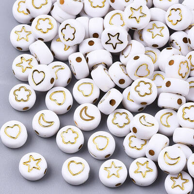 Opaque Acrylic Beads