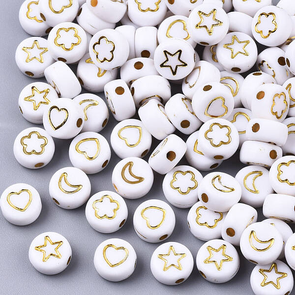 Opaque Acrylic Beads