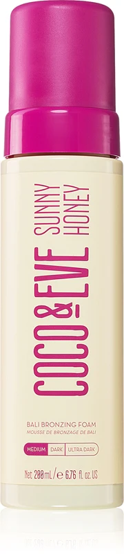 Coco & Eve Sunny Honey Bali self-tanning mousse Medium 200 ml