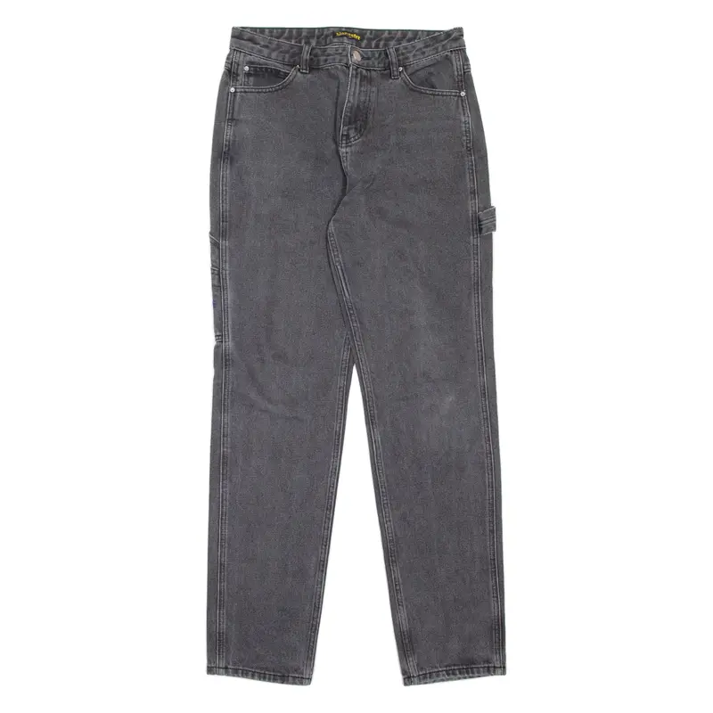 YANGSTER Carpenter Girls Jeans Grey Regular Tapered W28 L30