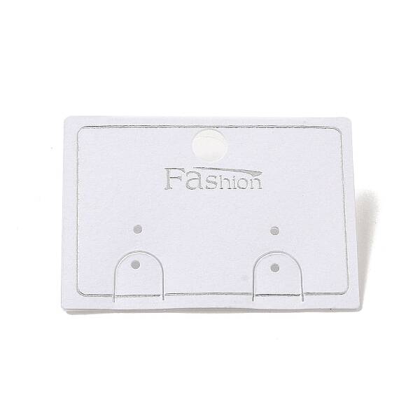 Paper & Plastic Earring Display Card with Word Fashion