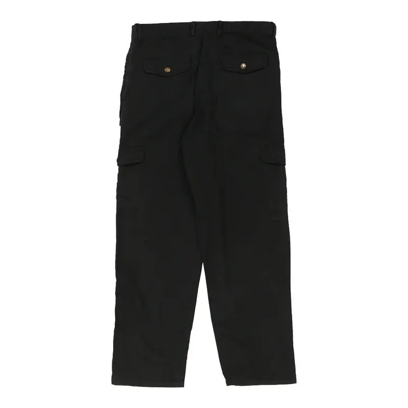 Rangers Sport Cargo Trousers - 36W 29L Black Cotton
