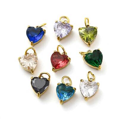 304 Stainless Steel Rhinestone Pendants