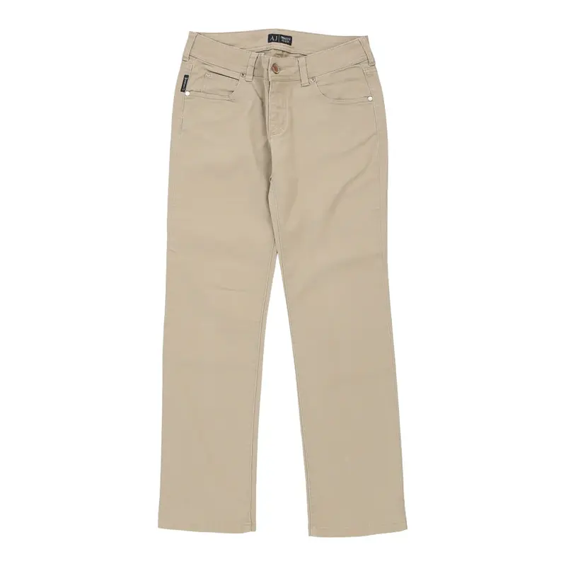 Armani Jeans Jeans - 28W 28L Beige Cotton