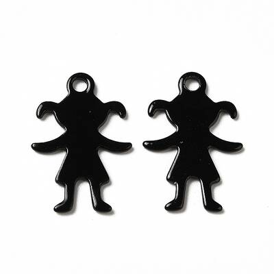 Spray Painted 201 Stainless Steel Pendants