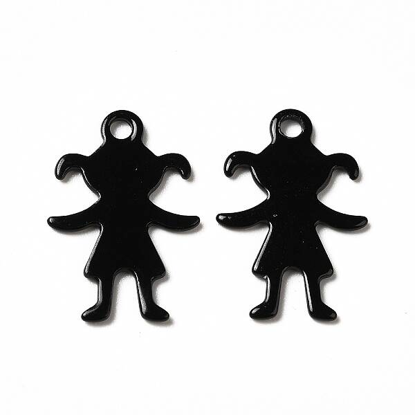 Spray Painted 201 Stainless Steel Pendants