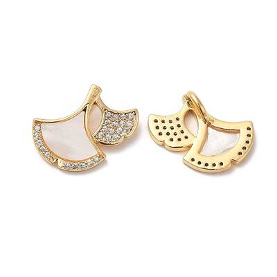 Plating Brass Micro Pave Cubic Zirconia Pendant