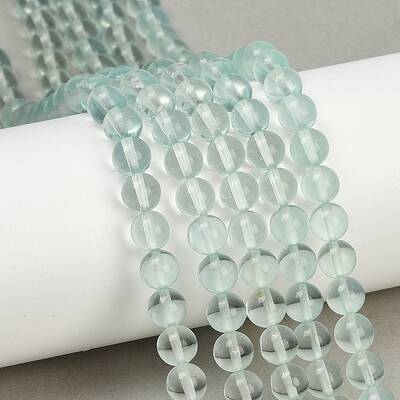 Watermelon Stone Glass Beads Strands