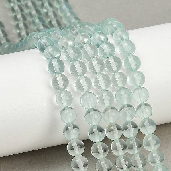 Watermelon Stone Glass Beads Strands