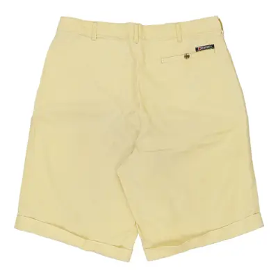 Red Point Shorts - 32W 11L Yellow Cotton