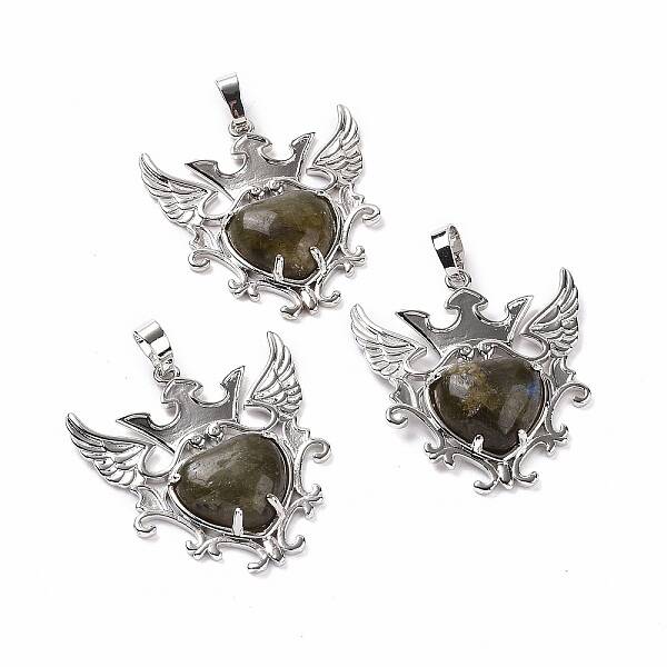 Natural Labradorite Pendants