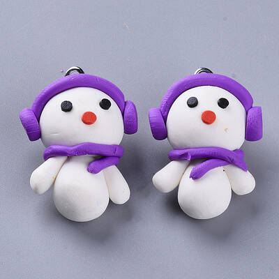 Handmade Polymer Clay Pendants
