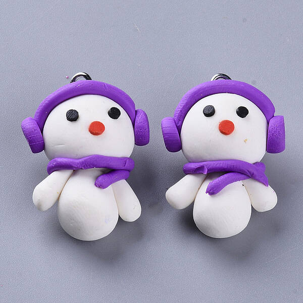 Handmade Polymer Clay Pendants