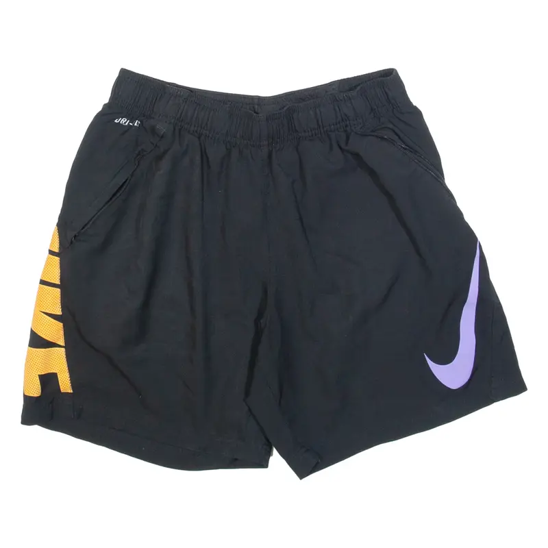NIKE Mens Sports Shorts Black M W28