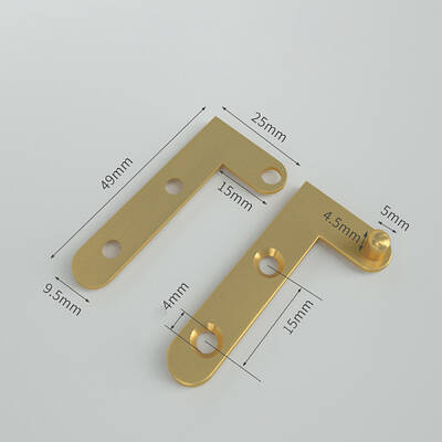 Bress Pivot Hinges Offset Knife Hinges