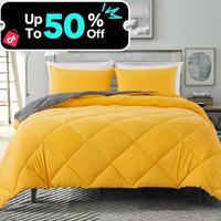 【Love my Home 】Cosybay 3 PCS Comforter Set(only 2pcs for Twin size)- Down Alternative Comforter Sets, Twin/Full/Queen/Kin...