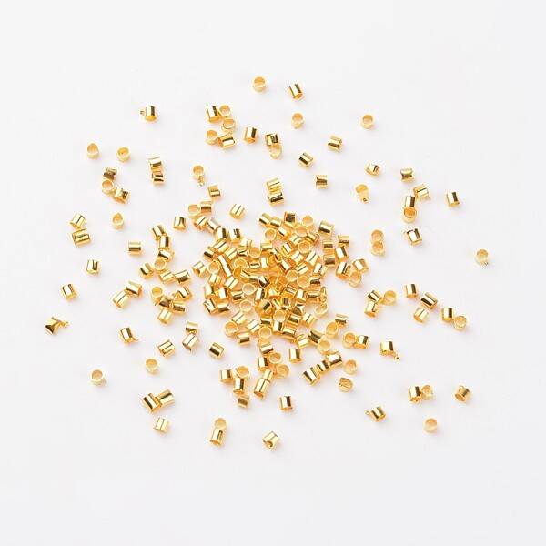Brass Crimp Beads