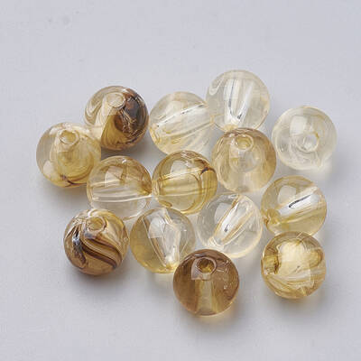 Transparent Acrylic Beads