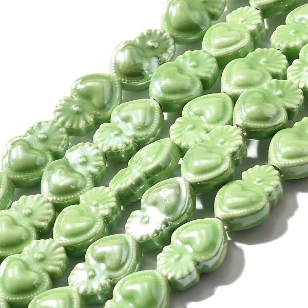 Handmade Porcelain Beads Strands