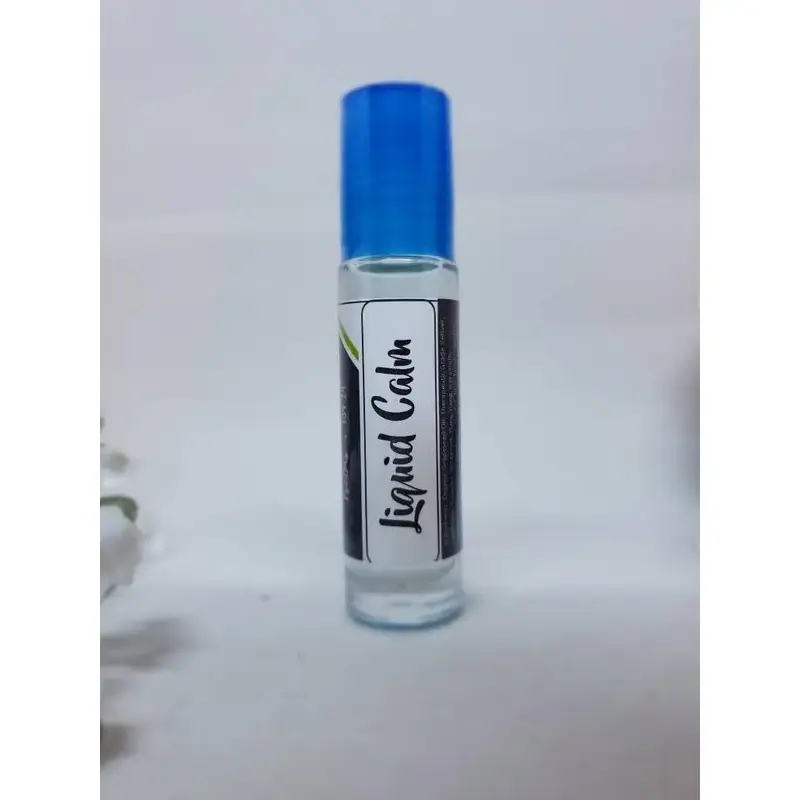 Liquid Xanax | Calm | Anxiety Panic Attack Natural Relief | Essential Oil Roll on Steel Ball Roller Bottle |  Calming Relaxin...