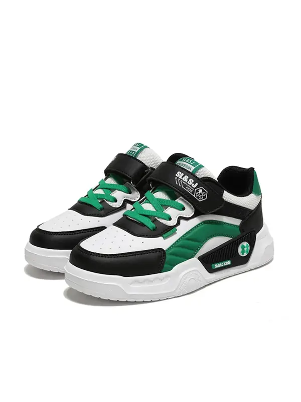 Boys Casual Low Top Sneakers, Lightweight Breathable Comfortable Sports Running Shoes, All-match Round Toe Shoes for Daily We...