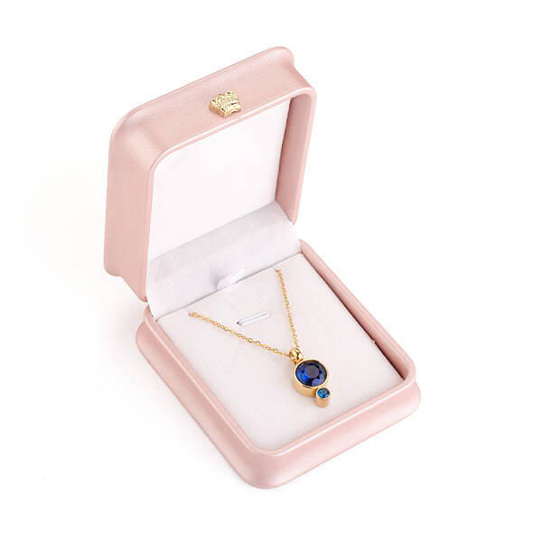 PU Leather Necklace Pendant Gift Boxes
