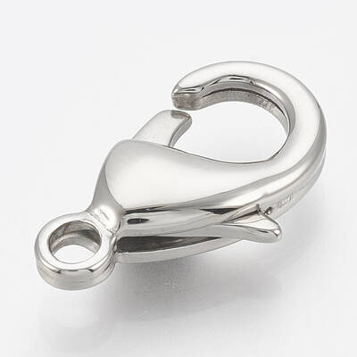 Tarnish Resistant 304 Stainless Steel Lobster Claw Clasps