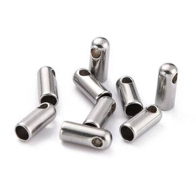 Tarnish Resistant 304 Stainless Steel Cord Ends