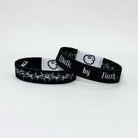 NFC Bible Verse Bracelet - Touch Activated Christian Jewelry with Random Daily Scripture, Adjustable Fabric Band (17 Styles) ...