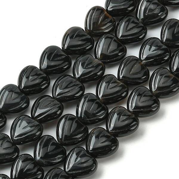 Natural Black Onyx Beads Strands